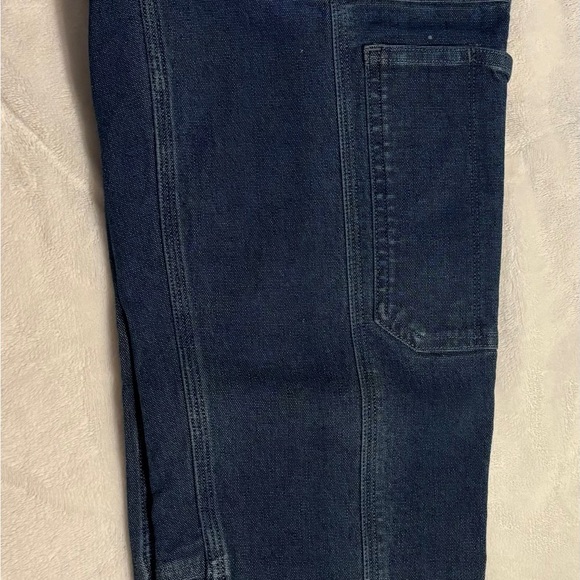 Duluth Trading Co Blue Cotton Blend Jeans - Picture 3 of 11